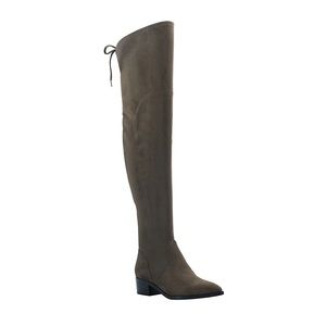 Yacinda over the knee gray boots